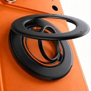 lot 949 image: TORRAS 2025 Flagship Magnetic Phone Grip Ring Holder Kickstand 2-Sided Magnetic 360 Rotation Fit for MagSafe Accessories for iPhone 17 16 15 14 13 12 11 Samsung, Google, Black - Retail $26