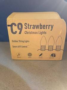 lot 972 image: C9 Smart LED Christmas String Lights - Retail $35