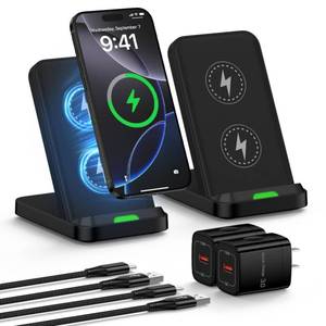 lot 976 image: Google Pixel Wireless Charger Fast Charging Station for Google Pixel 10 Pro XL 9a 9 8, 15W Android Wireless Phone Charger Stand with QC Adapter for Samsung Galaxy S25 Ultra S24 FE iPhone 17 16 Pro Max - Retail $31