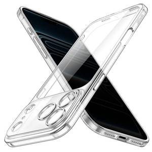 lot 988 image: JETech Slim Case for iPhone 17 Pro 6.3-Inch with Camera Lens Full Protection, Ultra-Thin Lightweight Clear Minimalist Protective Phone Cover (Clear) - Retail $9