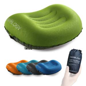 lot 994 image: TREKOLOGY Ultralight Inflatable Camping Travel Pillow - ALUFT 2.0 Compressible, Compact, Comfortable, Ergonomic Inflating Pillows for Neck & Lumbar Support While Camp, Hiking, Backpacking - Retail $17