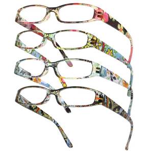 lot 15483 image: Gaoye 2.75 Readers for Women, Blue Light Blocking Reading Glasses, Stylish Reading Glasses for Women in 4 Patterns - Retail $12
