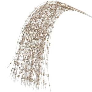 lot 15543 image: KI Store 8pcs Champagne Weeping Glitter Berry Christmas Tree Picks Spray for Christmas Tree Decor Floral Displays