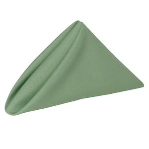 lot 15585 image: Ultimate Textile Cloth Napkins Bulk Set 17x17in Polyester Washable Square Dinner Napkins for Wedding Party Events Machine Washable Stain Resistant - Sage, 17 X 17 (Set of 24) - Retail $321