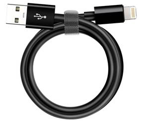 lot 15596 image: Car Carplay Apple Cable, USB A to Lightning Cable for iPhone 14, 14 pro max,13,Plus,SE 2nd1211XsXR, iPad 45 67 8, Mini 2345, Air 23 Charger Cord, Car Charging Cable (Black) - Retail $9