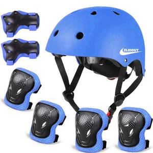 lot 15616 image: Adjustable Helmet for Ages 5-16 Kids Toddler Boys Girls Youth,Protective Gear with Elbow Knee Wrist Pads for Multi-Sports Skateboarding Bike Riding Scooter Inline skatings Longboard Roller Skate - Retail $33