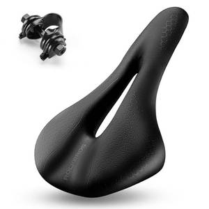 lot 15661 image: ROCKBROS Bike Seat Memory Foam Bike Saddle Comfortable Waterproof for City MTB Racing Bikes - Retail $20