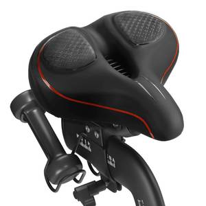 lot 15664 image: Oversized Bike Seat for Peloton Bike & Bike, Comfort Seat Cushion Compatible with Peloton, Road or Exercise Bikes, Bicycle Wide Saddle Replacement for Men & Women, Accessories for Peloton - Retail $34