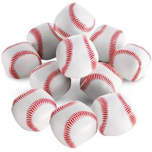 lot 15677 image: Bedwina Baseball Stress Balls - (24 Pack Bulk) Soft Foam 2 Squeeze Balls for Kids & Adults - Baseball Toys for Goodie Bags and Party Favors, Sports Theme Game Prizes & Stress Relief - Retail $2,702