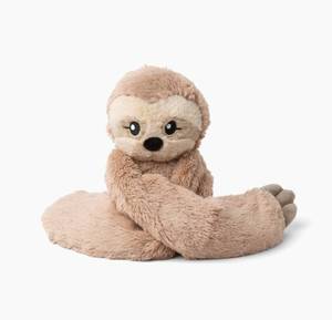 lot 15710 image: HUGIMALS Hugarounds Sawyer The Sloth 2.5 lb Microwaveable & Freezable Weighted Plush Neck & Shoulder Wrap  Soothing, Comforting Hugs for Self-Care & Relaxation  Unscented for Ages 2 - Retail $45