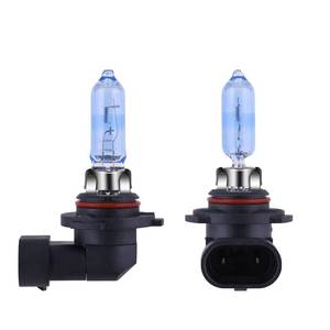 lot 15756 image: NEWBROWN 9005 Headlight Bulbs HB3 Halogen Bulb 5000K Super White Light Long Life Replacement P20D 12V60W (9005HB3, 2 Pack) - Retail $12