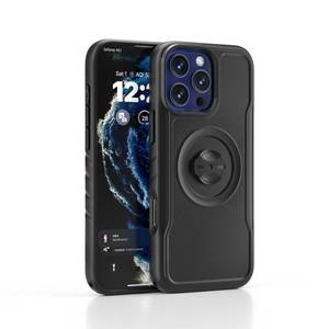 lot 15776 image: Bike Phone Case for iPhone 15 Pro �� Shockproof & Slim with Built-in Lock, Compatible with Garmin-Style Mounts, Quick-Release for Road & MTB Cycling Black - Retail $22