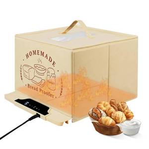 lot 15797 image: Bread Proofing Box with Precise 85-200°F Control & 12H Timer for Rapid, Even Heat. Flexible Silicone Sourdough Warming Mat for Sourdough, Baking, Yogurt& Home Use��Small�� - Retail $33