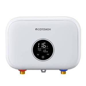 Tankless Water Heater Electric, ECOTOUCH 6kW 240V Point of Use Water Heater on Demand Water Heaters Instant Hot Water Heaters ETL Certificated Self-modulation ECO60SE White - Retail: $100