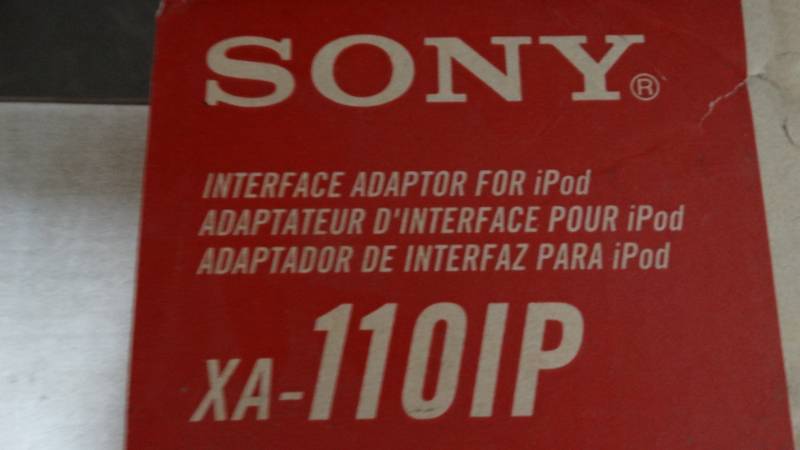lot 20231 image: Sony interface adaptor for ipod