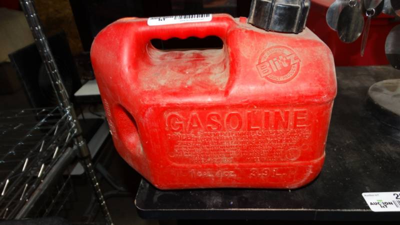 lot 20291 image: 1 gallon gas can