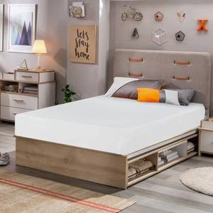 lot 62386 image: FDW  5 Inch Twin Mattress  Medium Firm  Gel Memory Foam Mattress  White  Bed in a Box, CertiPUR-US Certified  Pressure Relief, Cooling Ventilated Foam  Washable Removable Cover