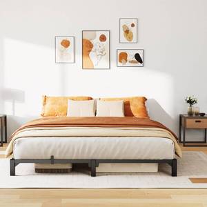 lot 61938 image: GarveeHome 6 in Full Bed Frame, Heavy Duty Metal Platform Bed Frame with Durable Iron Slat Support and Legs, No Box Spring Required, No Screws Needed, Support Up to 800 LBS