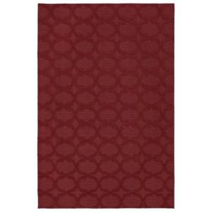 lot 61954 image: Garland Rug Sparta Non Slip Polypropylene 4 Ft. X 6 Ft. Chili Pepper Red Area Rug- Ideal for Living Rooms & Hallways, Stylish & Durable for High-Traffic Areas