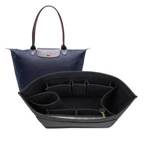 lot 55190 image: Purse Organizer For Longchamp Purse For Long Champ Le Pliage Insert organizer1012-25black-L - Retail $26