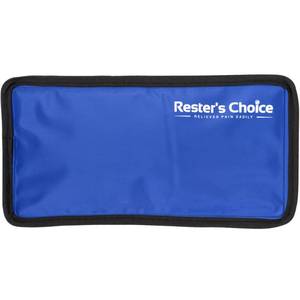 lot 55204 image: Gel Cold & Hot Packs Medium 5x10 in. Reusable Warm or Ice Packs for Injuries, Hip, Shoulder, Knee, Back Pain Hot & Cold Compress for Swelling, Bruises, Surgery - Retail $12