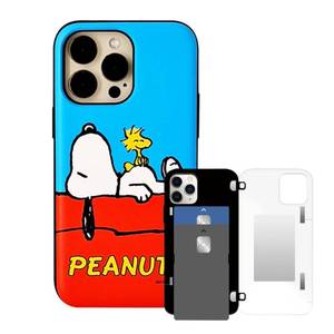 lot 55211 image: Cartoon Manga Animation Anime Phone Case Shockproof Dual Bumper Case UV Color Printing Card Wallet Phone case Compatible for iPhone 15 Pro Max (House) - Retail $25