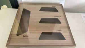 lot 114 image: Storage Bag Size Guide Display Board