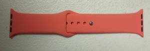 lot 305 image: DAISDJUY Sport Silicone Bands Compatible with Apple Watch Bands 38mm 40mm 41mm 42mm 44mm 45mm 49mm iWatch Series 8 7 6 SE 5 4 3 2 1 Strap Women Men Bracelet, Pink 38mm40mm41mm-ML