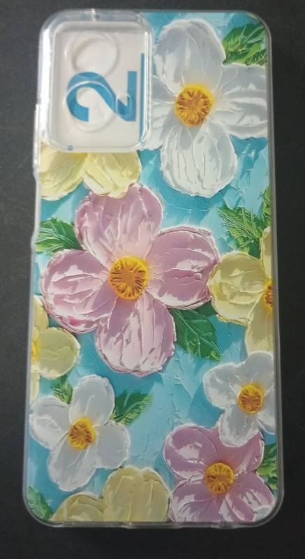 lot 1003 image: DDTKZC for Motorola Moto G 5G 2024 Phone Case Tempered Glass Protector and Double Layer Shockproof Case (Floral-Green, for Moto G 5G 2024) DP60