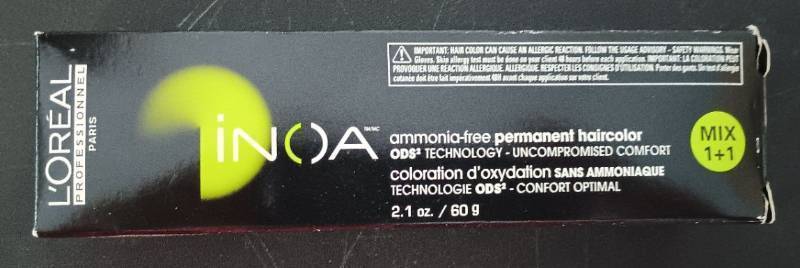 lot 257 image: LOreal Professionnel INOA Ammonia Free Hair Color 2.1oz (9.29V)