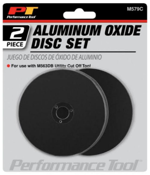 lot 264 image: Performance Tool 4 pc. Cut-off Wheel Aluminum Oxide Disks
