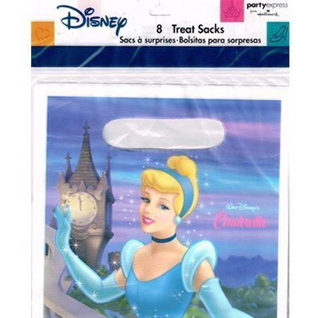 lot 522 image: Cinderella Stardust Party Bags (8-Pack, Lot of 2, 16 Total)