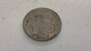 lot 13 image: 1920 Buffalo Nickel Five Cents US Coin
