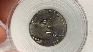 lot 19 image: 2005-D Jefferson Nickel Buffalo Coin BU Brilliant Uncirculated in protective case