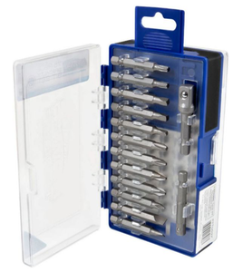 lot 803 image: Power Torque Tools 75 Piece Hex, Phillips, Slotted, Spanner, Star, Square SAE, Metric Specialty Bit Driver Set - PTT0037 used