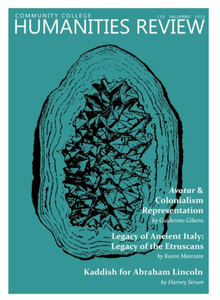 lot 829 image: Community College Humanities Review FallSpring 2023