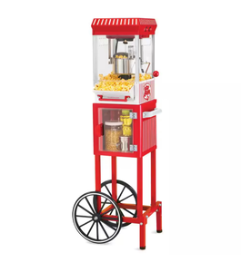 lot 25 image: Nostalgia Commercial Popcorn Cart Machine - Retail $199
