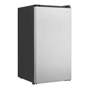 lot 15 image: Vissani 3.2 cu.ft Stainless Steel Mini Fridge  - Retail $219