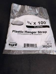 lot 1519 image: SSPC 34 inch x 100ft Plastic Hanger Strap