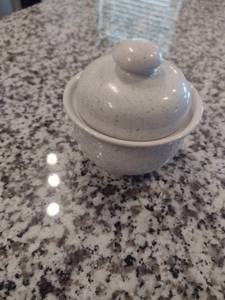lot 1604 image: Small Jar with Lid Made in Germany