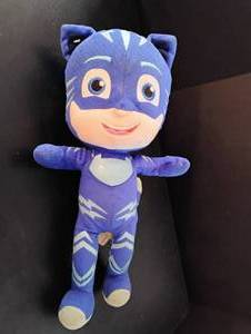 lot 1630 image: PJ Masks Catboy Stuffed Animal Plush Blue Mask Pillow Bed Plush 15