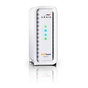 lot 1636 image: ARRIS SB6183 686 Mbps Cable Modem, White - 59243200300