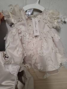 lot 1768 image: 6 month- Rare Too 2-Piece Taupe Set Style F632034
