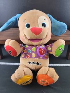 lot 2965 image: Fisher Price Laugh & Learn Puppy Interactive Plush Toy