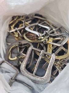lot 2952 image: Mixed Metal Belt Buckle Collection
