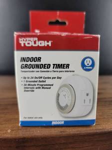 lot 2991 image: Hyper Tough Indoor Grounded Timer