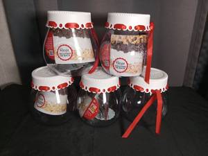 lot 2749 image: Mason Jar Cookie Mix Gift Set