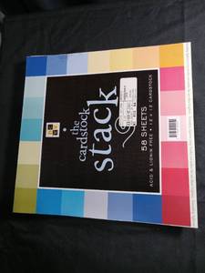 lot 2781 image: Card Stack Scrapbooking Paper Pack