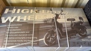 lot 134 image: Unused IREV Electric Motorcycle