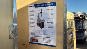 lot 157 image: Unused Ranch IRTC Professional Tire Changer Machine